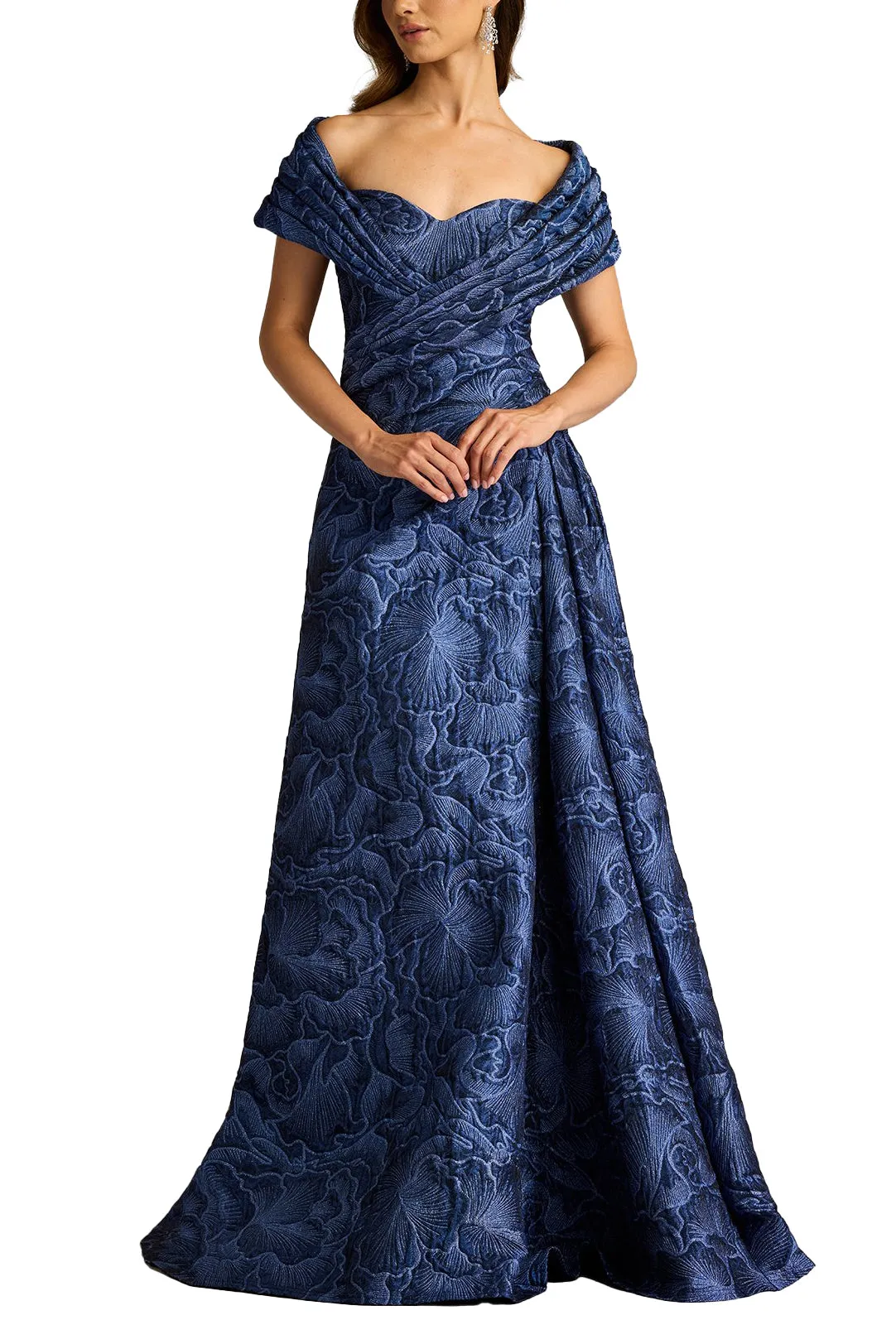 Durant Floral Jacquard Gown MDNIT sold by Lord & Taylor product image thumbnail 4