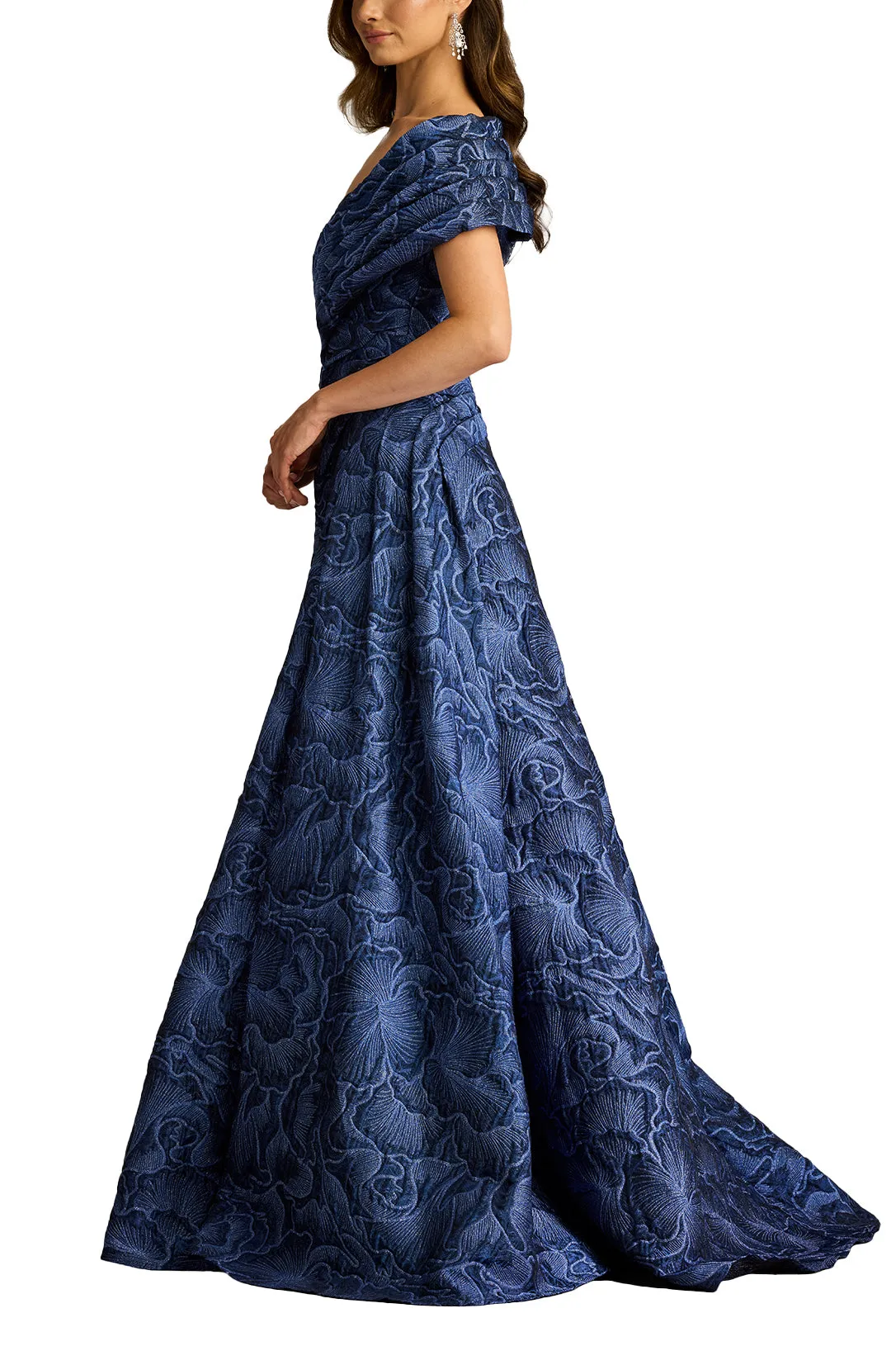 Durant Floral Jacquard Gown MDNIT sold by Lord & Taylor product image thumbnail 2