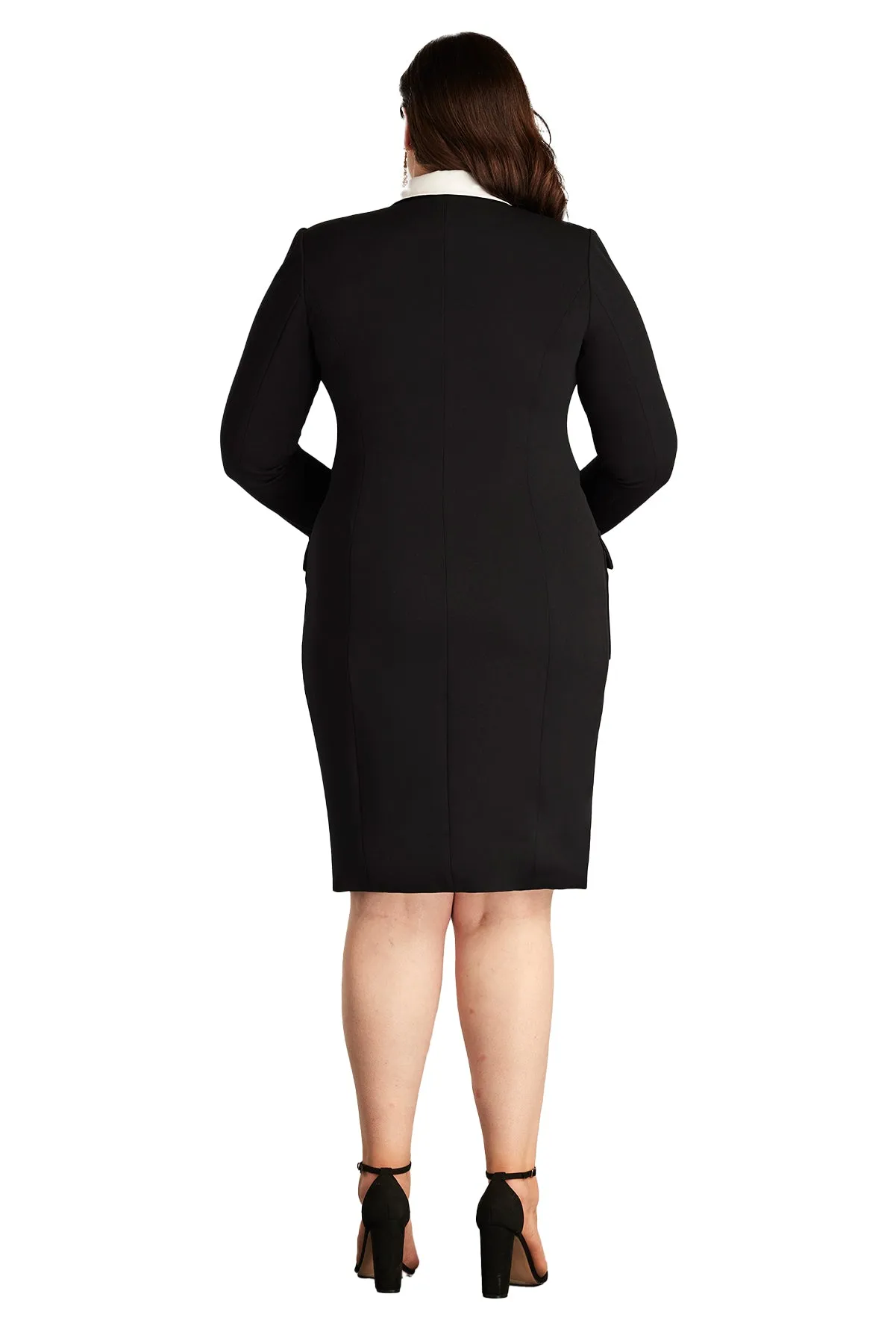 McKay Double-Breasted Coat Dress - PLUS SIZE IV/BK sold by Lord & Taylor product image thumbnail 4