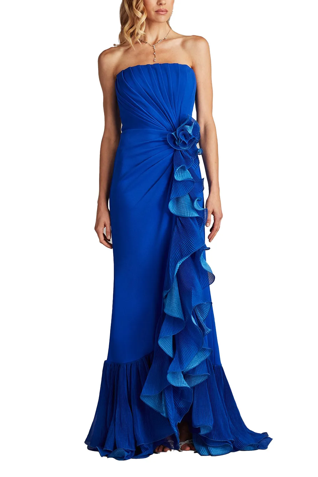 Leith Cascading Ruffle Gown MYSTC sold by Lord & Taylor product image thumbnail 3