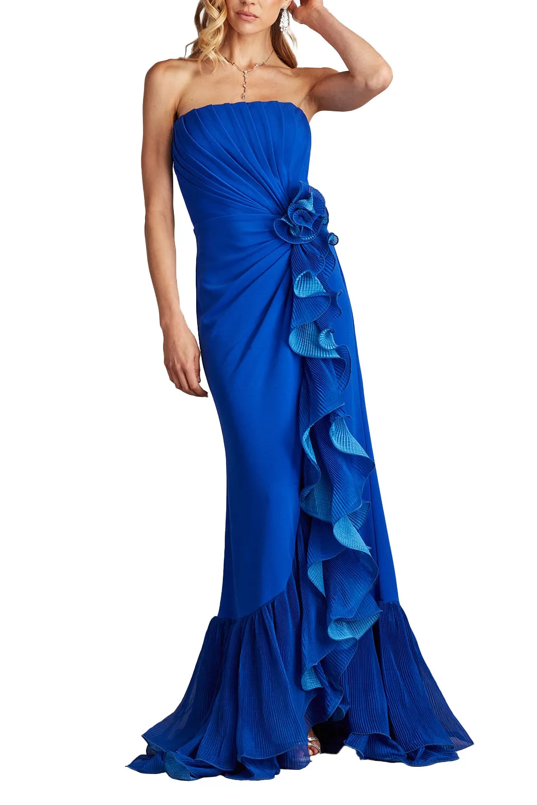 Leith Cascading Ruffle Gown MYSTC sold by Lord & Taylor