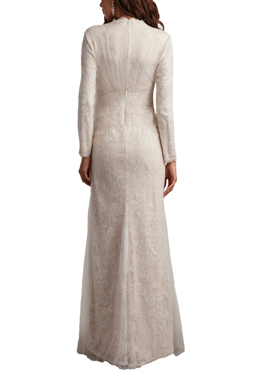 Cherelle Embroidered Tulle Gown IVPTL sold by Lord & Taylor product image thumbnail 4