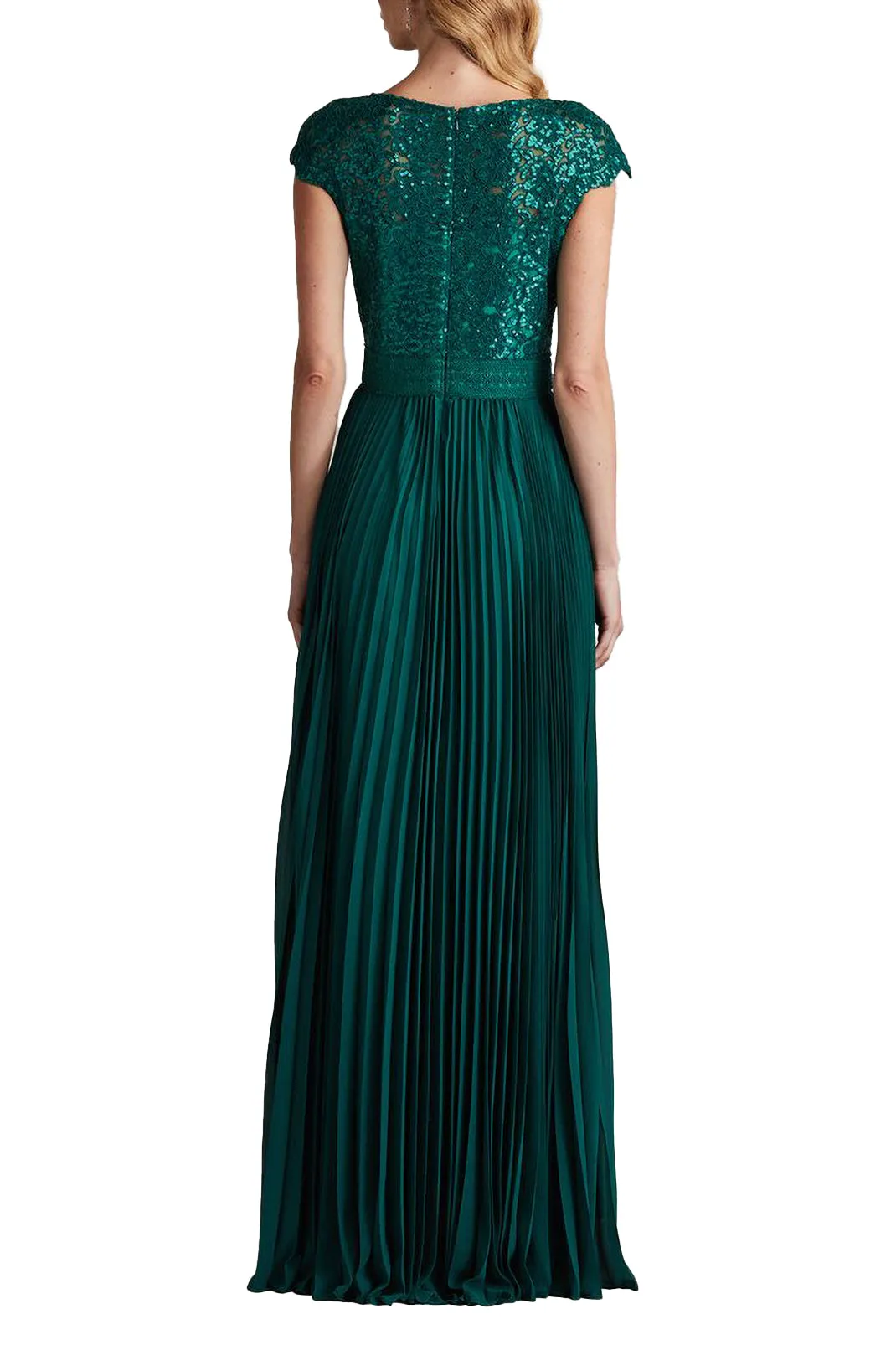 Surette Sequin Embroidered and Pleated Chiffon Gown BAMBO sold by Lord & Taylor product image thumbnail 2