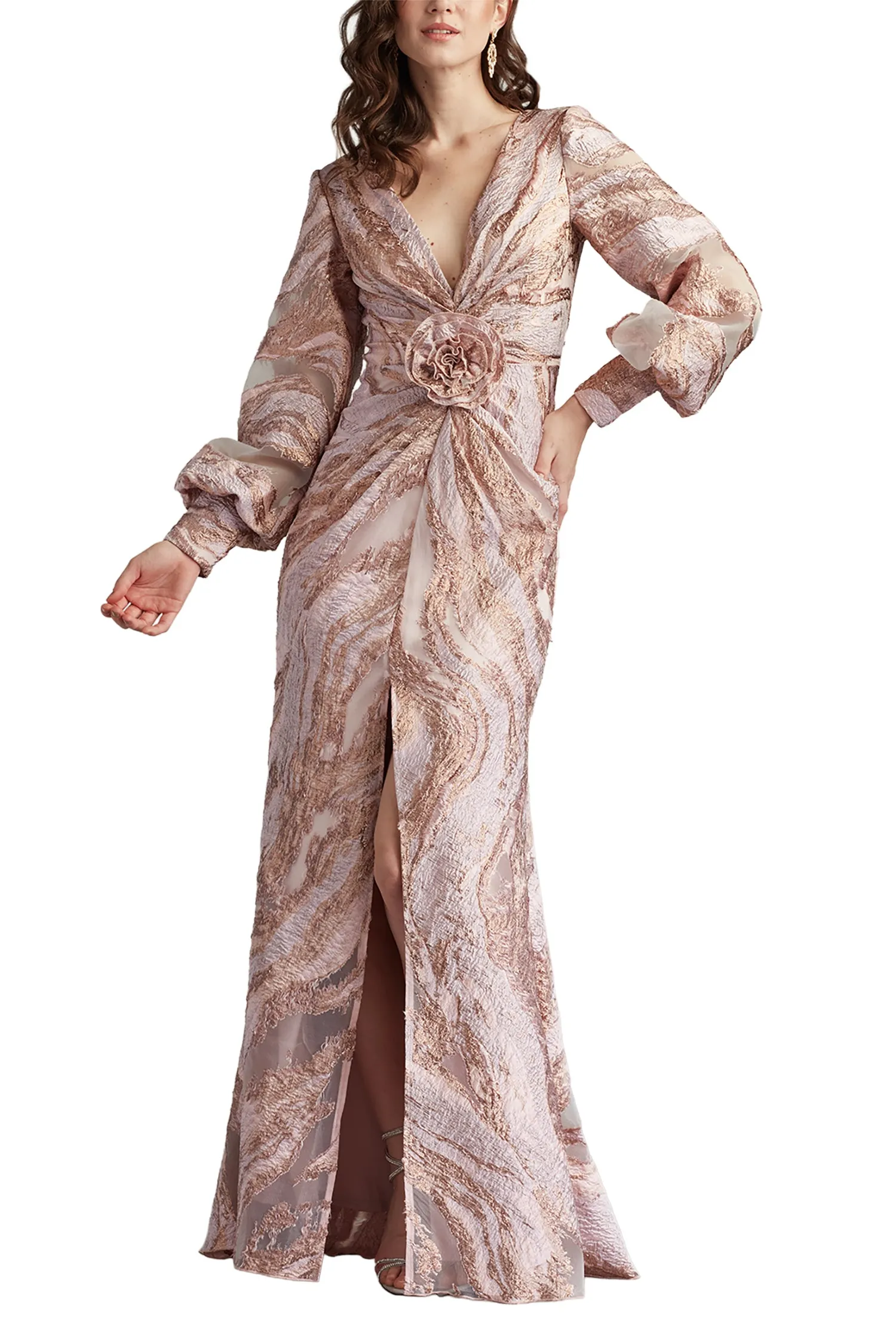 Roselle Gilded Gown PEBBL sold by Lord & Taylor product image thumbnail 3