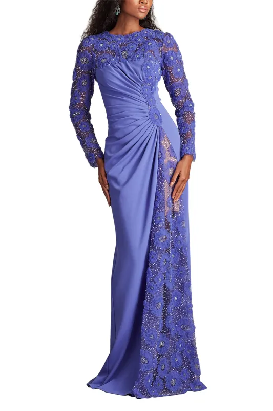 Sagamore Ribbon Flower Embellished Gown PHAZE sold by Lord & Taylor