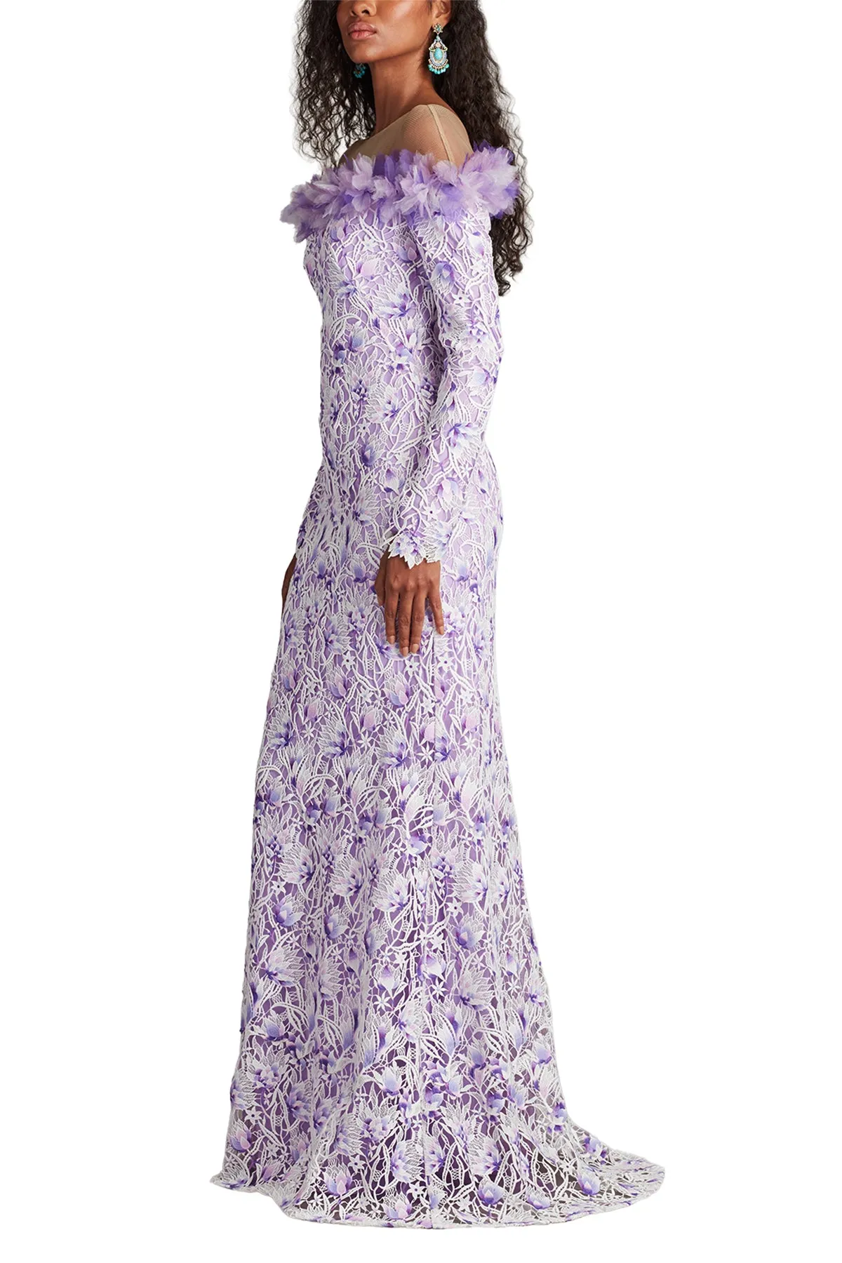 Liora Embroidered Lace Gown WHPHZ sold by Lord & Taylor product image thumbnail 2