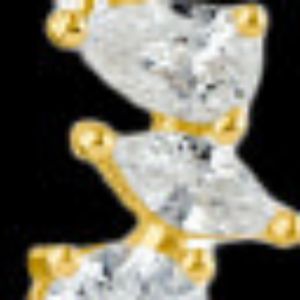 Multi Shape Cz Formed Hoop sold by Lord & Taylor