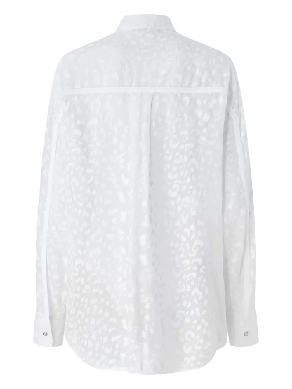 WHITE COTTON SILK SHIRT sold by Lord & Taylor product image thumbnail 2