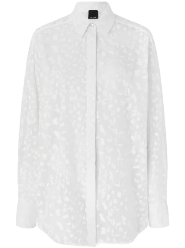 WHITE COTTON SILK SHIRT sold by Lord & Taylor