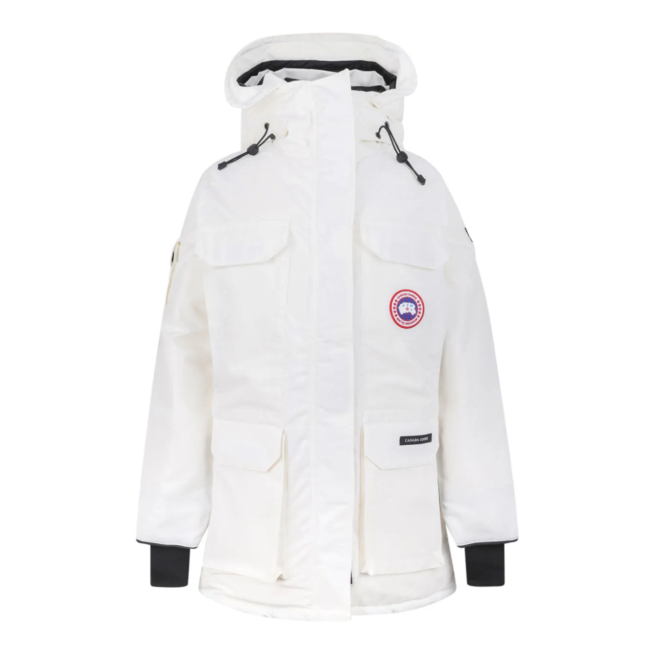 WHITE POLYESTER BLEND DOWN JACKET sold by Lord & Taylor
