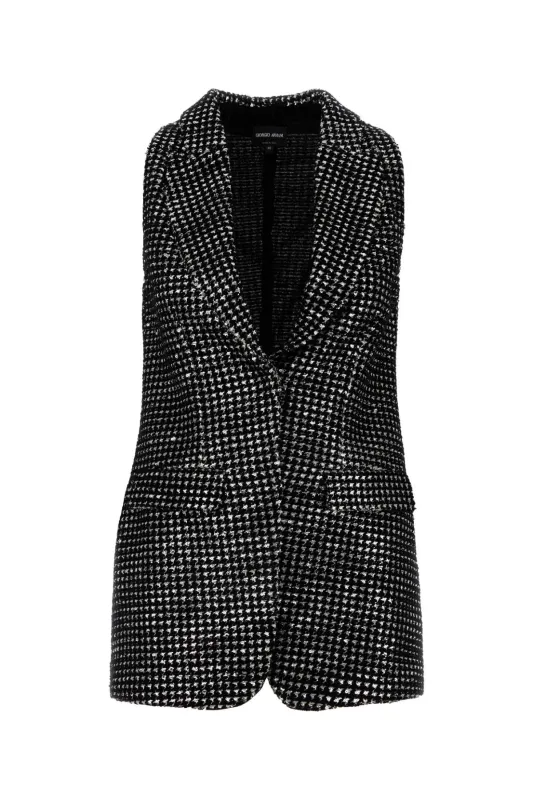 HOUNDSTOOTH VEST sold by Lord & Taylor