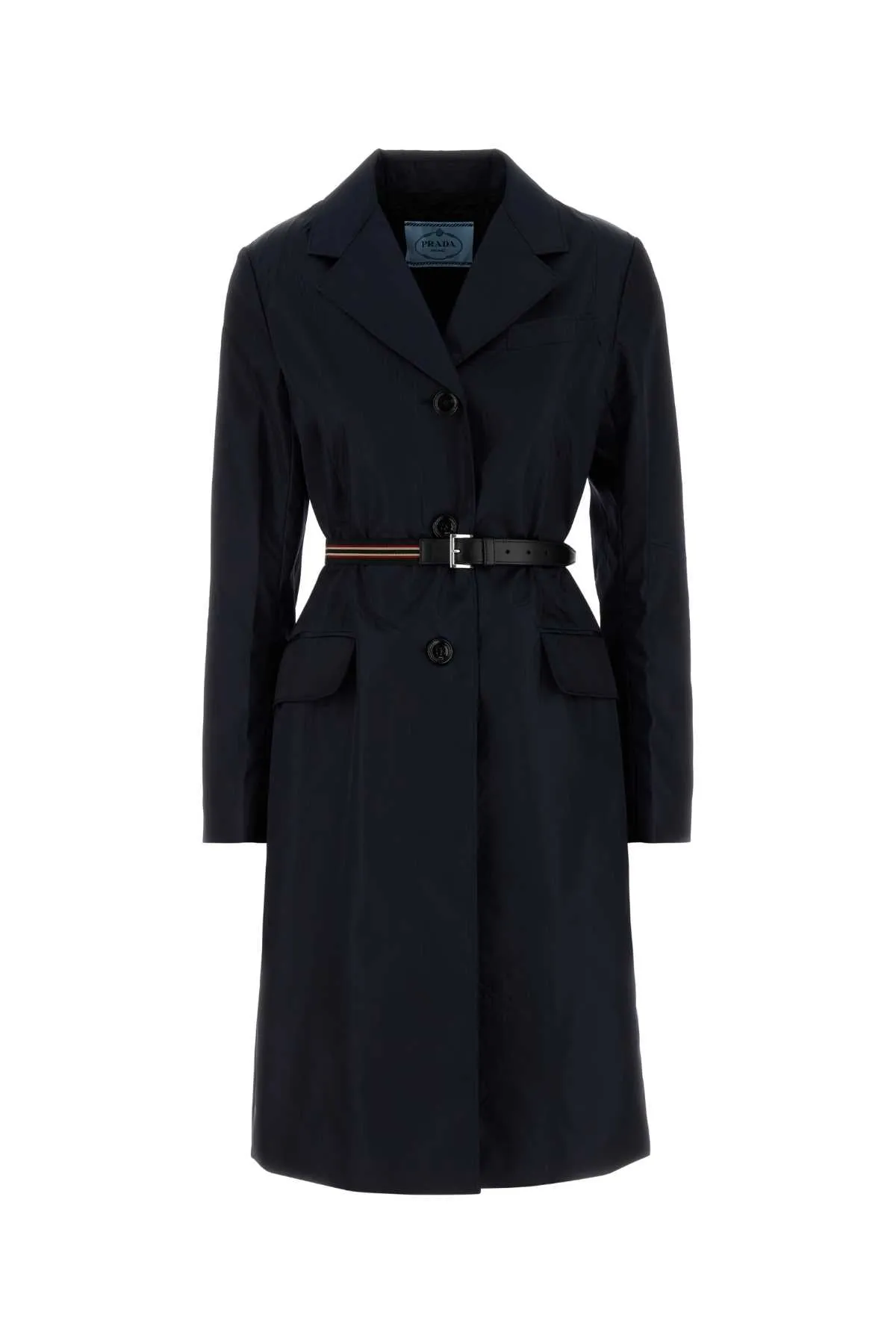 MIDNIGHT BLUE RE-NYLON TRENCH COAT sold by Lord & Taylor