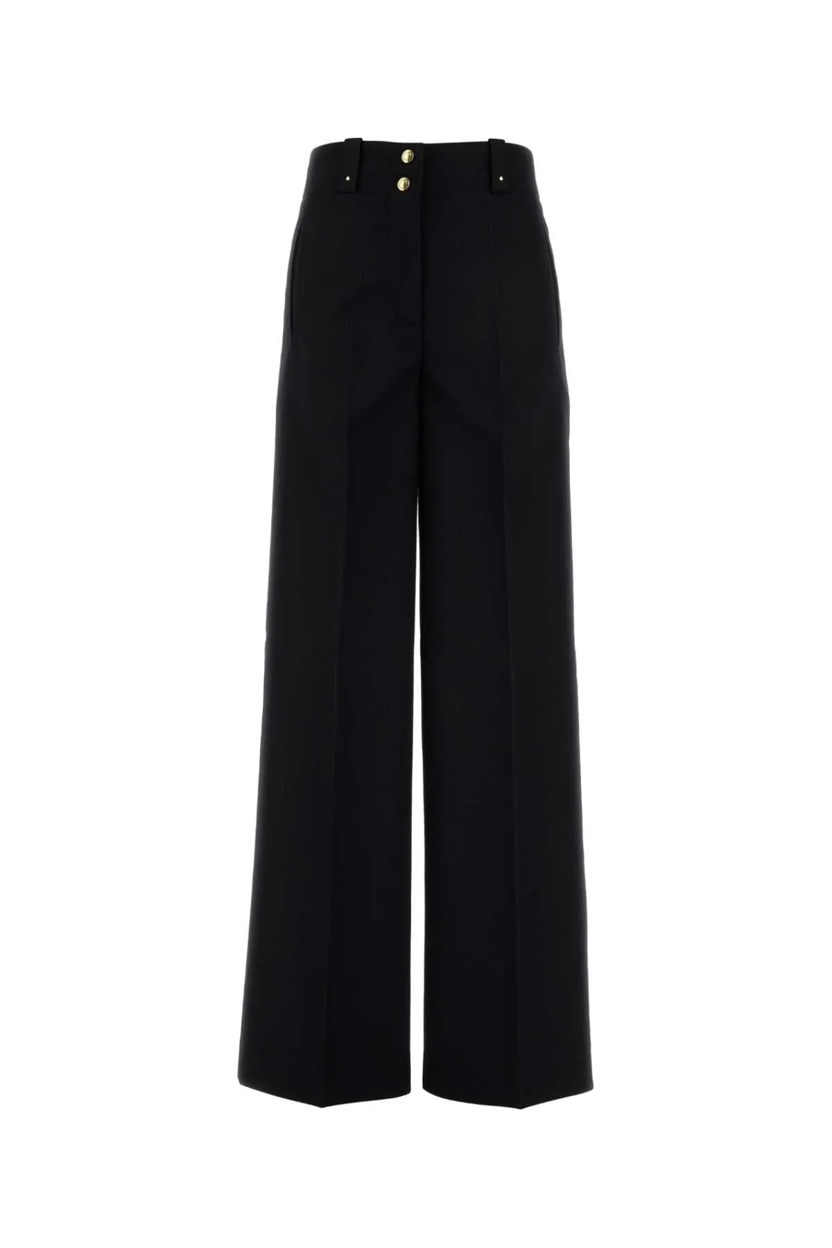 BLACK POLYESTER BLEND PALAZZO PANT sold by Lord & Taylor