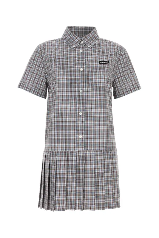 EMBROIDERED COTTON MINI SHIRT DRESS sold by Lord & Taylor