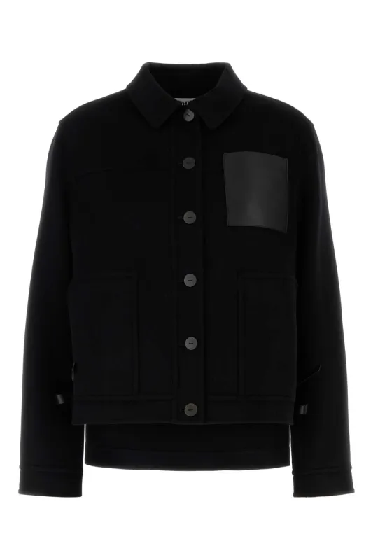 BLACK FLANNEL JACKET sold by Lord & Taylor