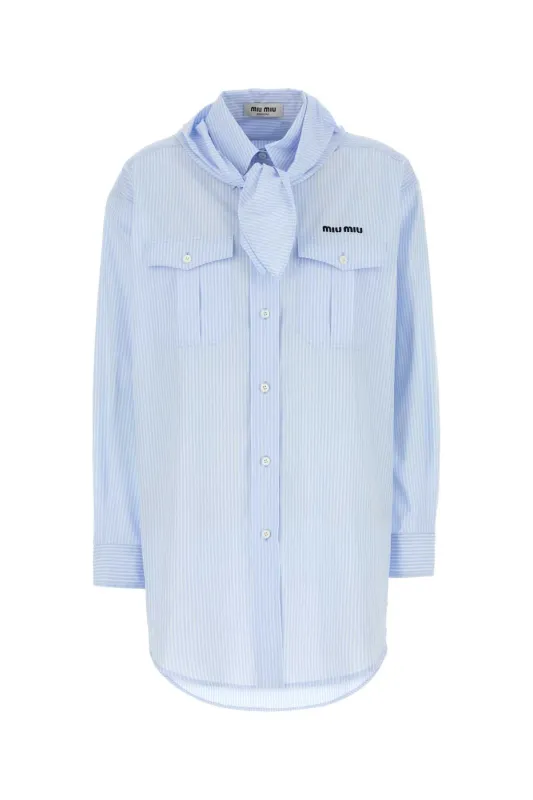 EMBROIDERED POPLIN SHIRT sold by Lord & Taylor