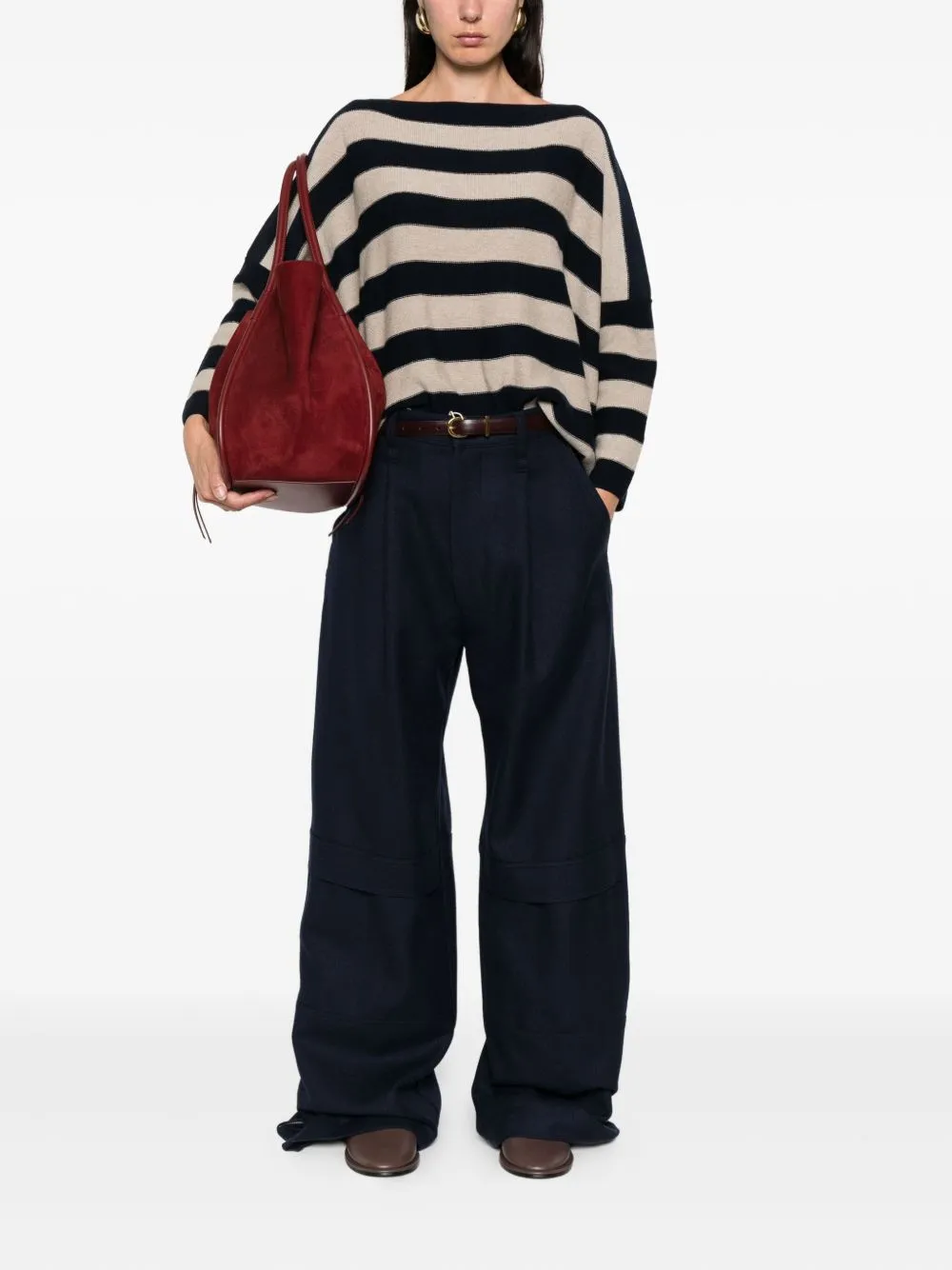 WOOL BOAT-NECK SWEATER sold by Lord & Taylor product image thumbnail 4