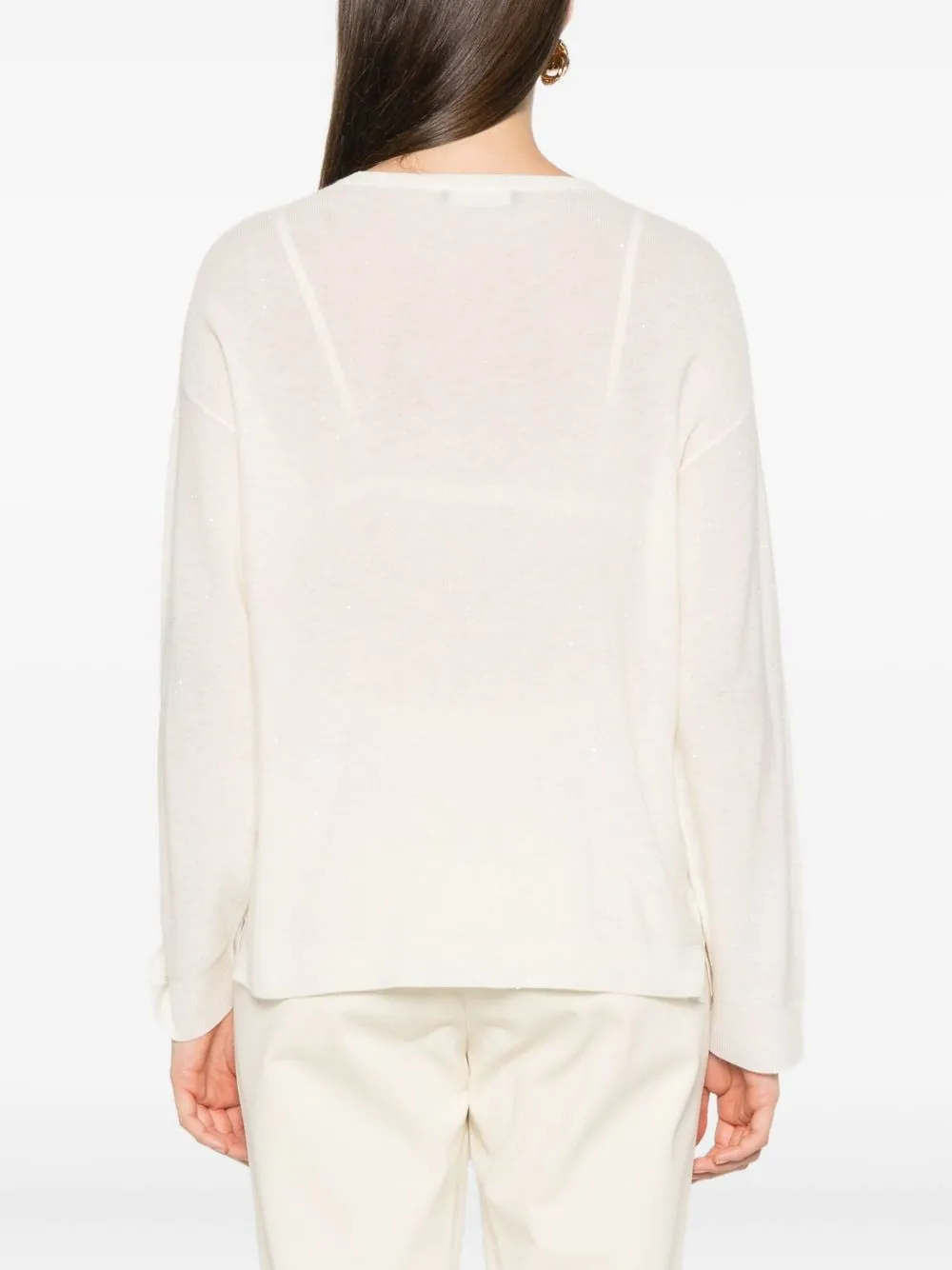 WOOL V-NECKED SWEATER sold by Lord & Taylor product image thumbnail 2