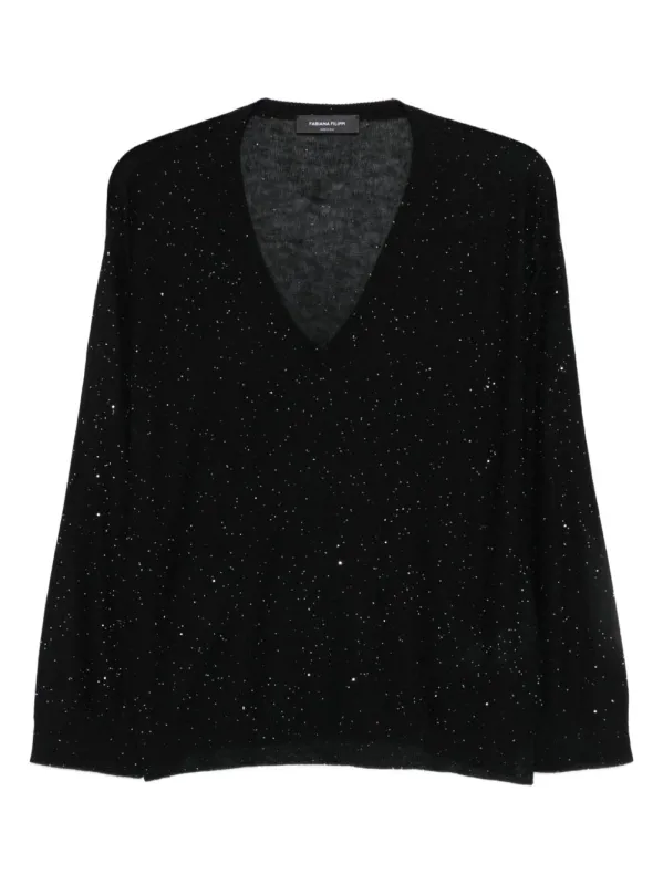 WOOL V-NECKED SWEATER sold by Lord & Taylor