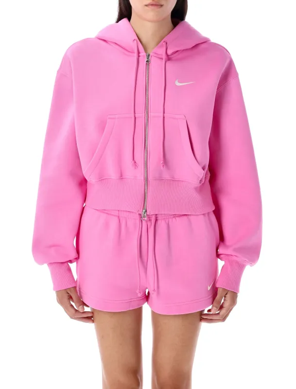 ZIPPED CROPPED HOODIE sold by Lord & Taylor