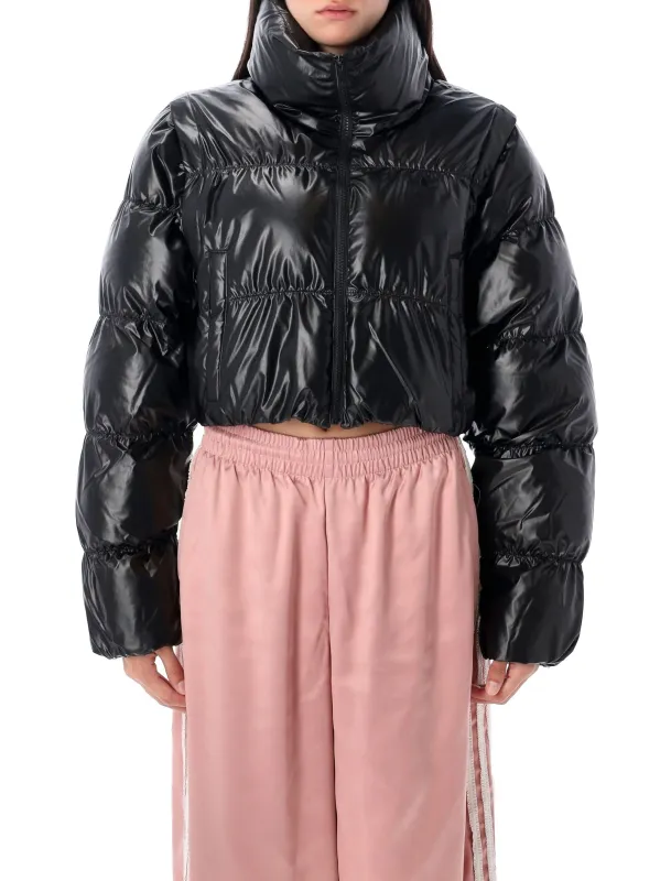 GLOSSY PUFFER CROP sold by Lord & Taylor