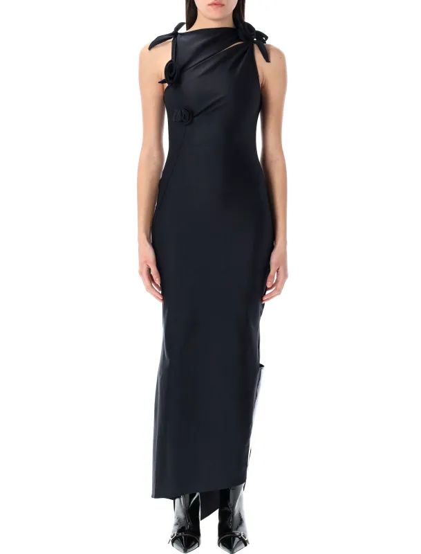 ASYMMETRIC FLOWER GOWN sold by Lord & Taylor