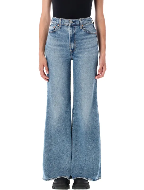 RIBCAGE BELL JEANS sold by Lord & Taylor