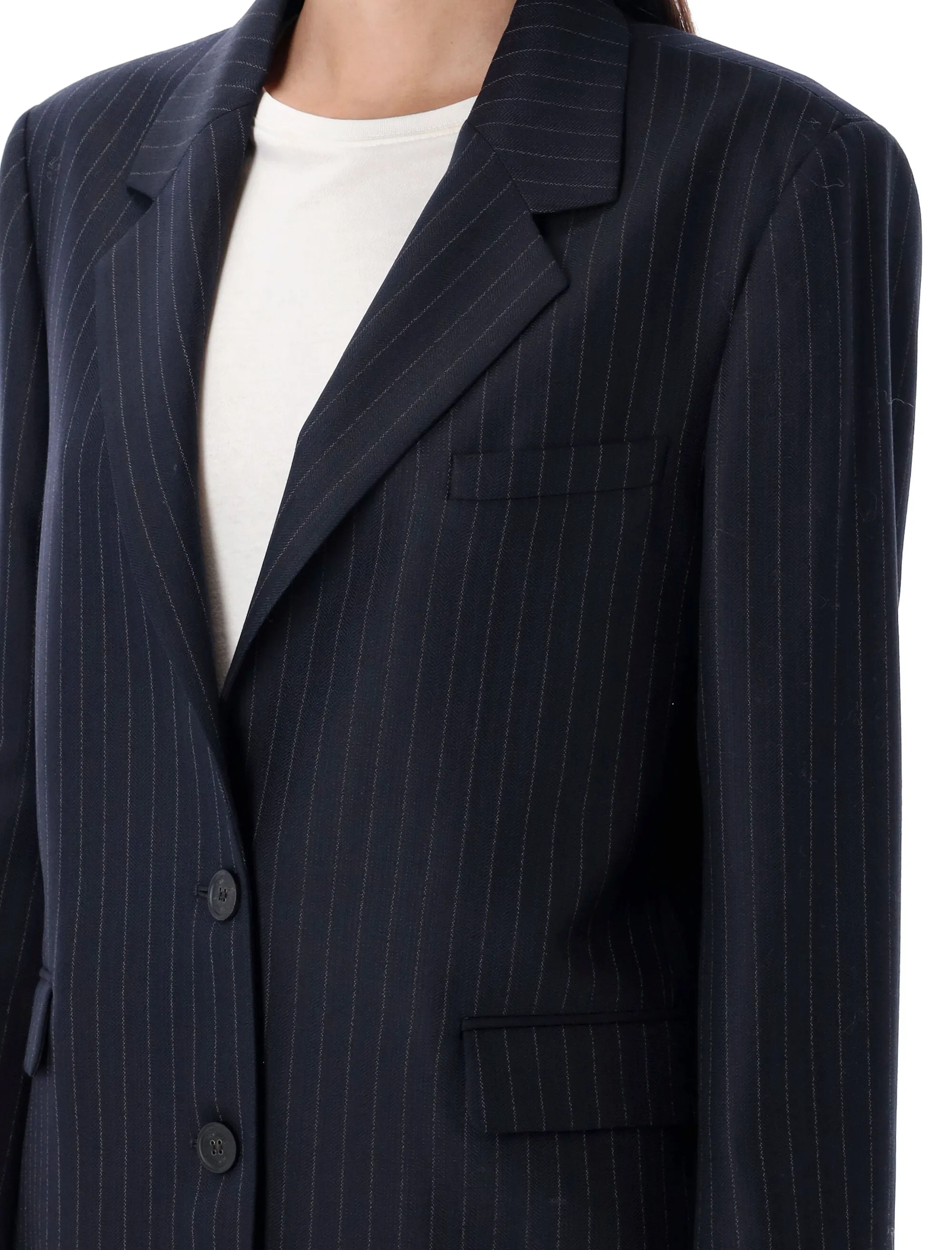 BLAZER SINGLE BREAST PIN STRIPE sold by Lord & Taylor product image thumbnail 3