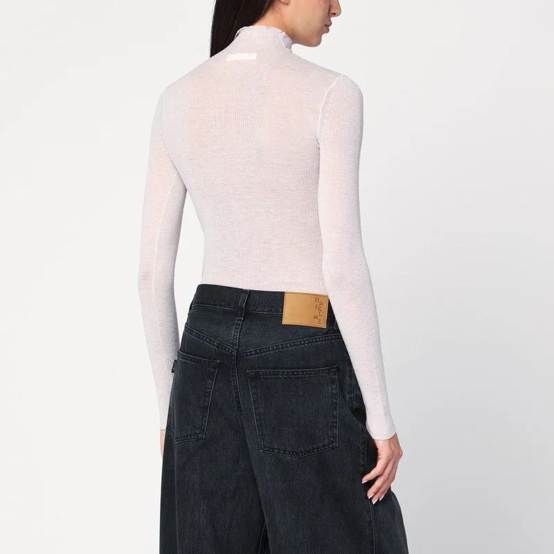 IVORY SEMI-SHEER TURTLENECK sold by Lord & Taylor product image thumbnail 2