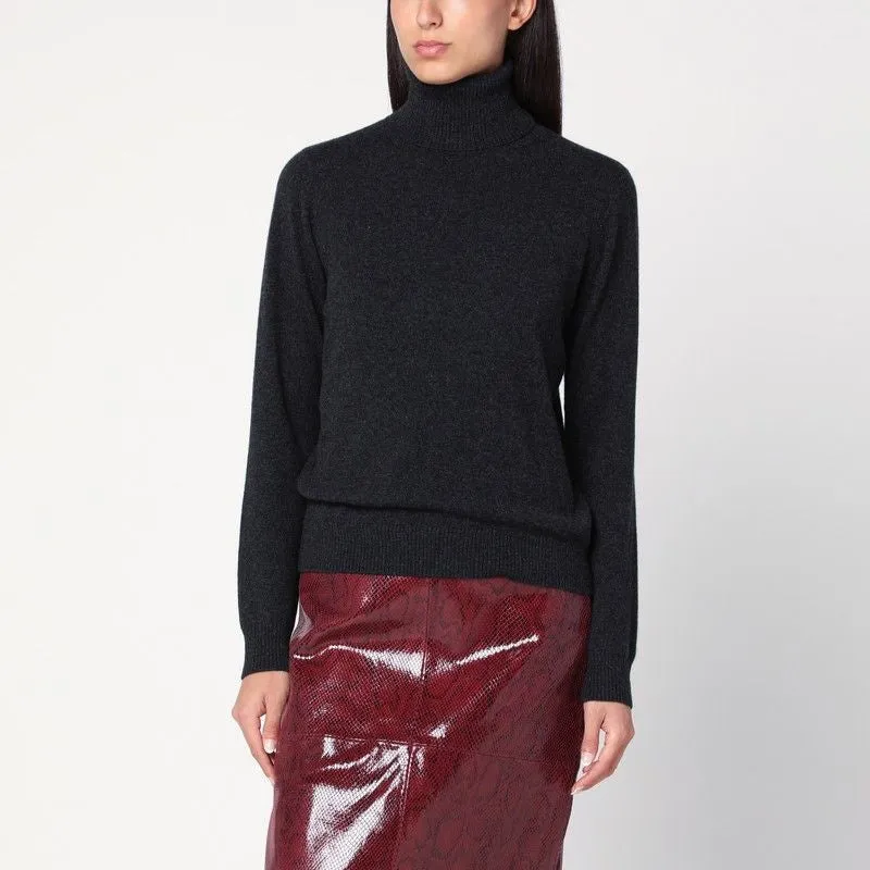 GREY TURTLENECK SWEATER IN CASHMERE sold by Lord & Taylor