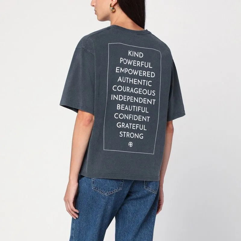 RUDY EMPOWERMENT WASHED BLACK T-SHIRT sold by Lord & Taylor product image thumbnail 2