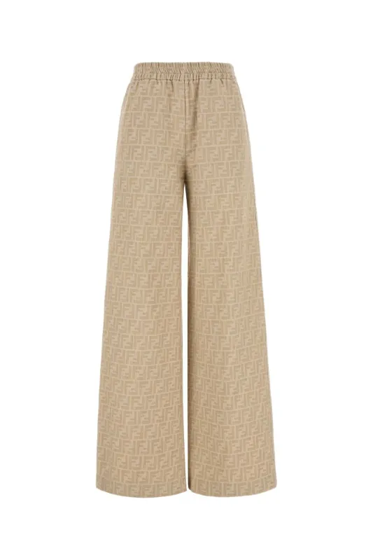 BEIGE COTTON LINEN TROUSERS sold by Lord & Taylor