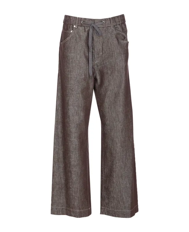 TROUSERS WITH A DRAWSTRING WAIST sold by Lord & Taylor