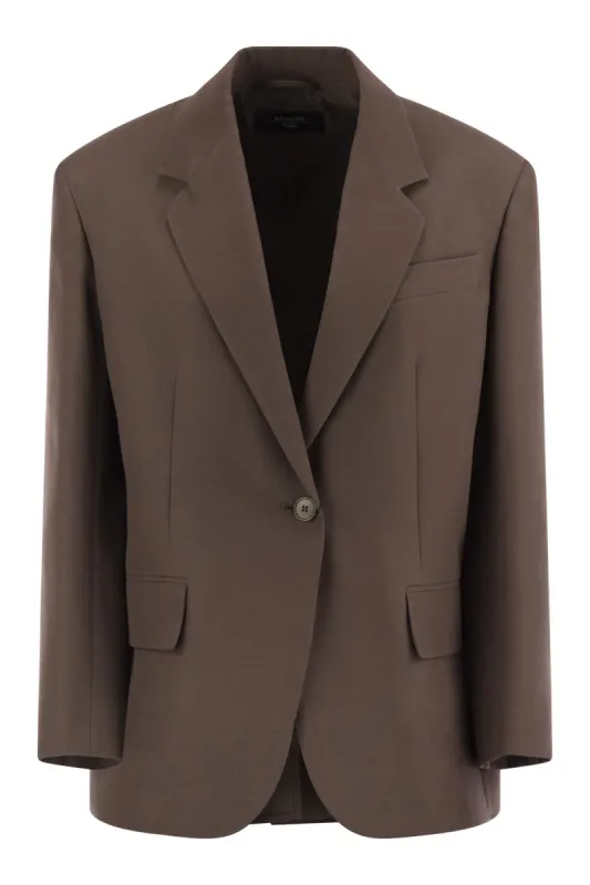 FLOC - COTTON BLEND OVER BLAZER sold by Lord & Taylor