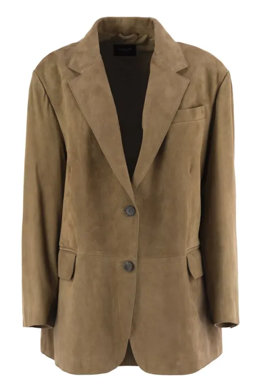 ROLANDA - SUEDE OVER BLAZER sold by Lord & Taylor