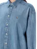 SHORT SQUARE DENIM SHIRT sold by Lord & Taylor