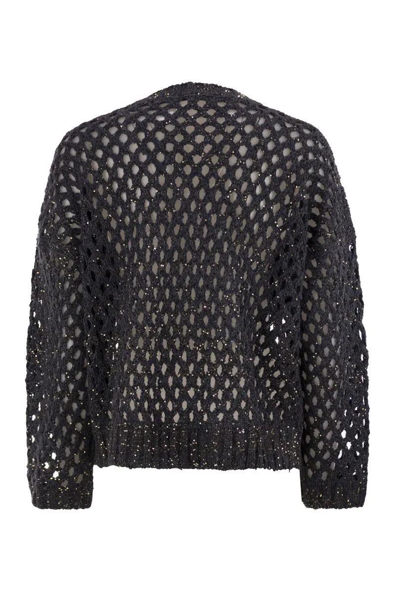 DAZZLING NET SILK AND LINEN JERSEY sold by Lord & Taylor product image thumbnail 2