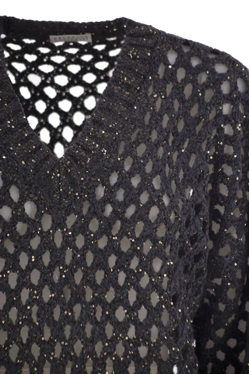 DAZZLING NET SILK AND LINEN JERSEY sold by Lord & Taylor product image thumbnail 4