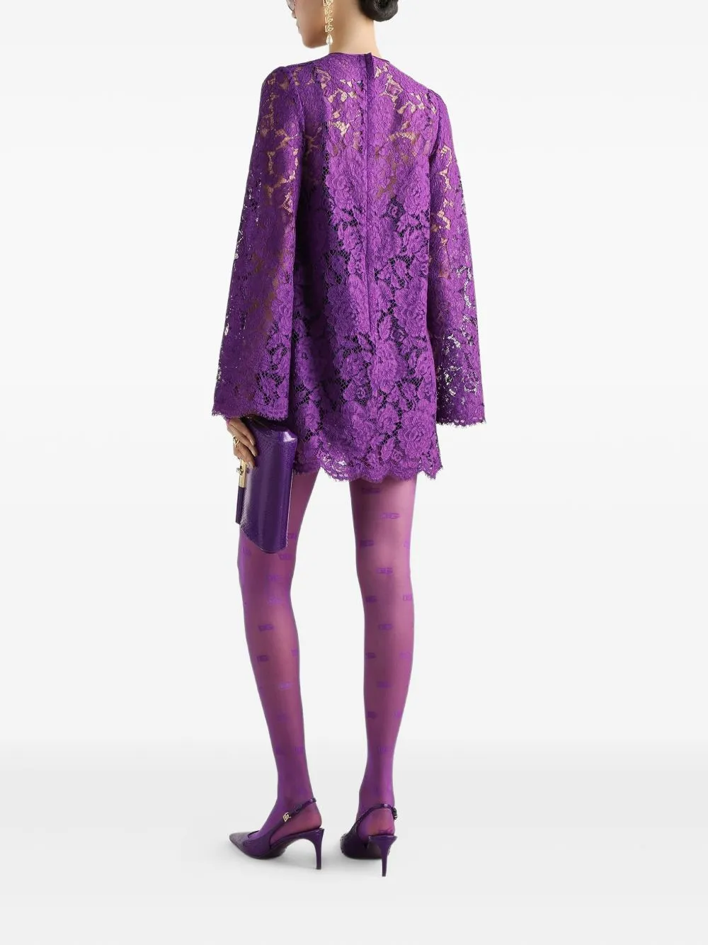 LACE MINI DRESS sold by Lord & Taylor product image thumbnail 3