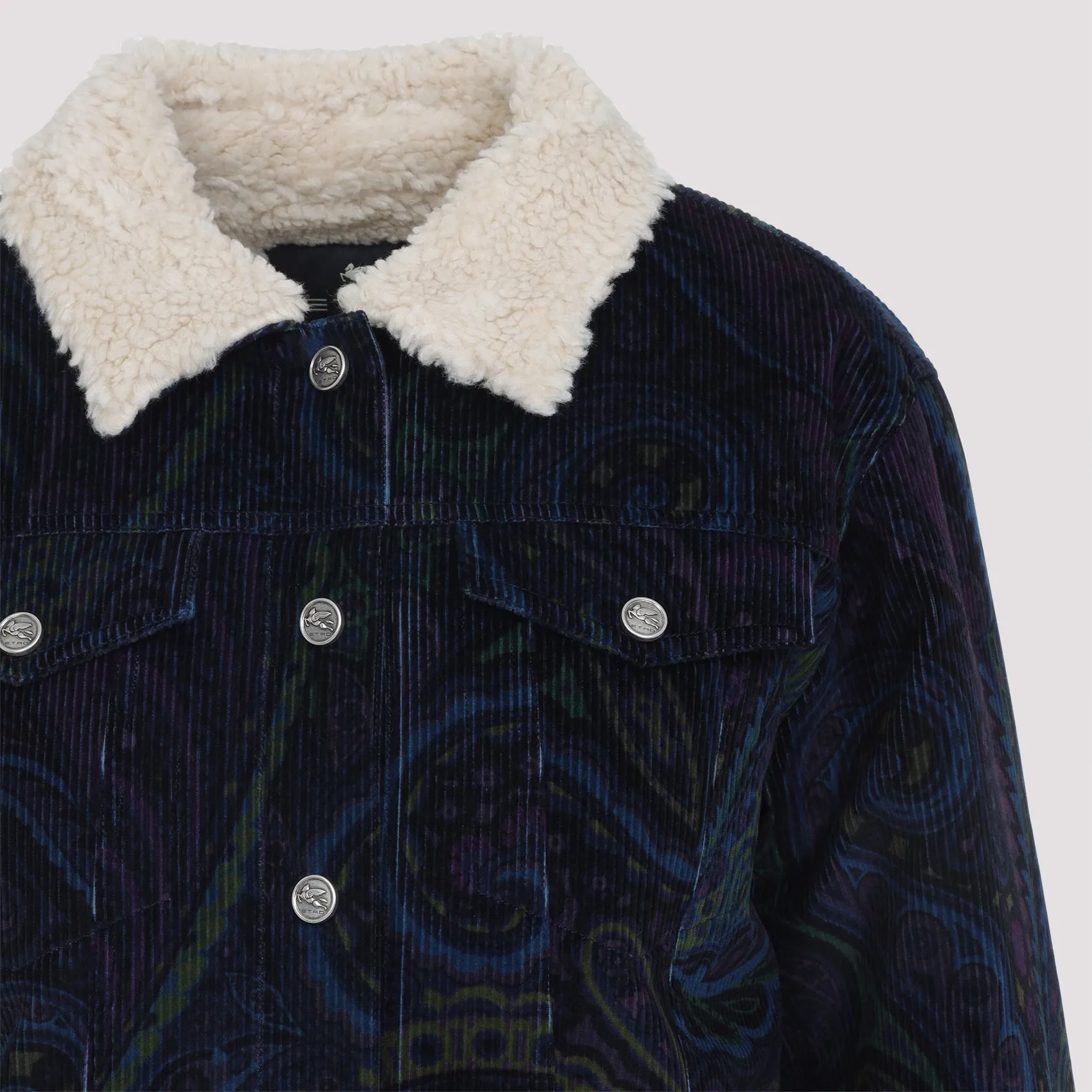 PAISLEY-PRINT CORDUROY JACKET GIUBBINO sold by Lord & Taylor product image thumbnail 4