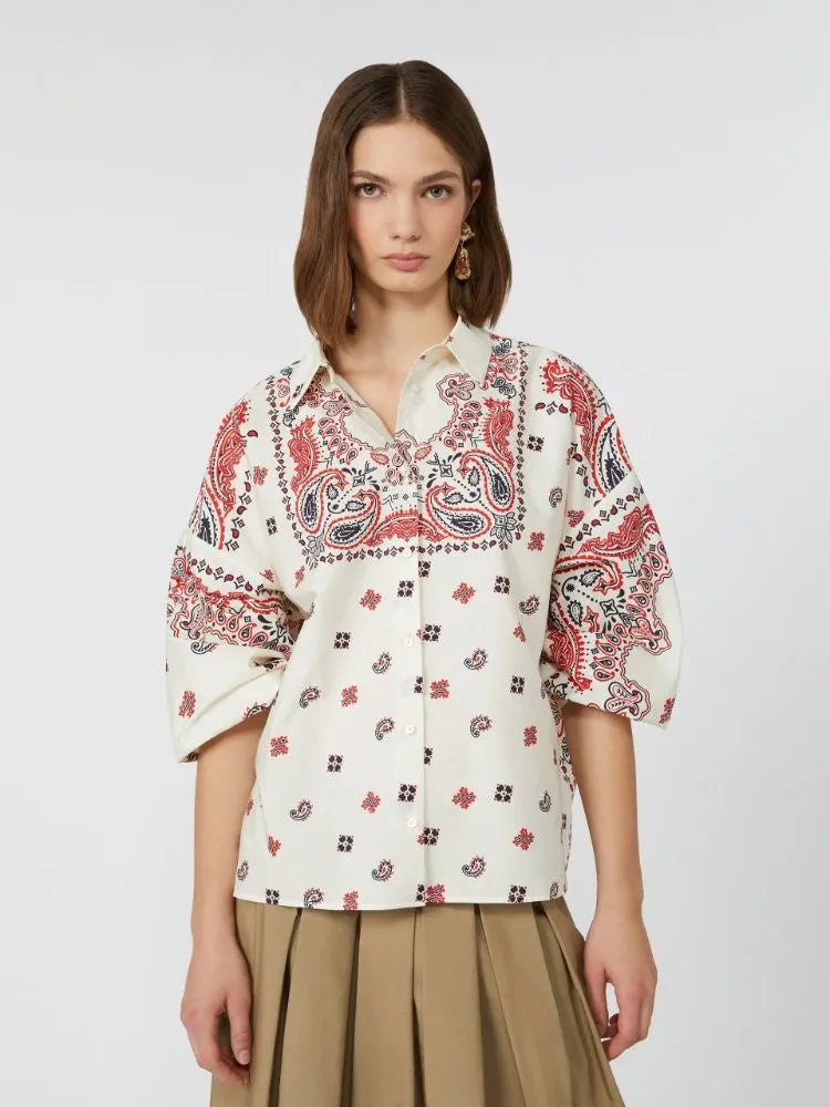ADDA - COTTON POPLIN SHIRT sold by Lord & Taylor product image thumbnail 4