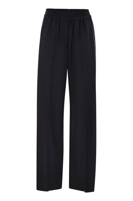 TROPICAL LUXURY WOOL LOOSE TROUSERS sold by Lord & Taylor