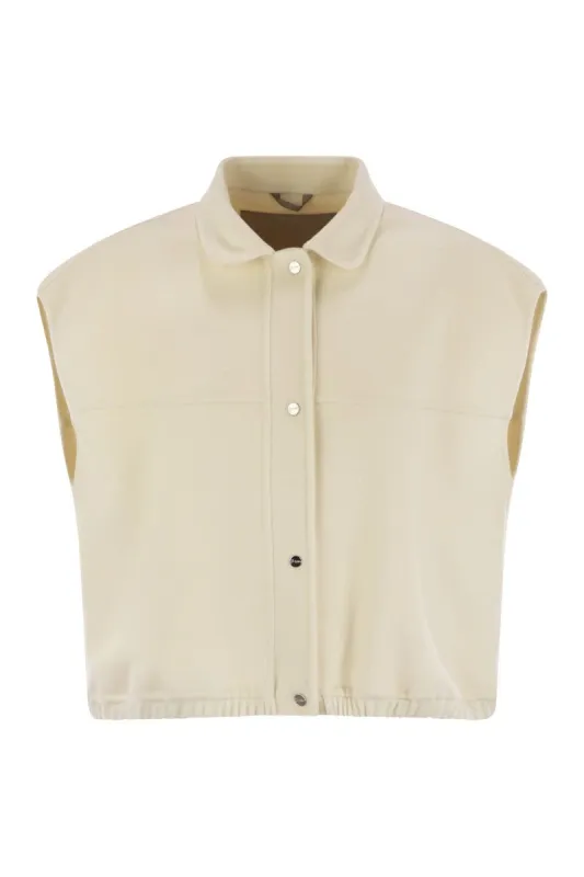 DOUBLE WOOL WAISTCOAT sold by Lord & Taylor