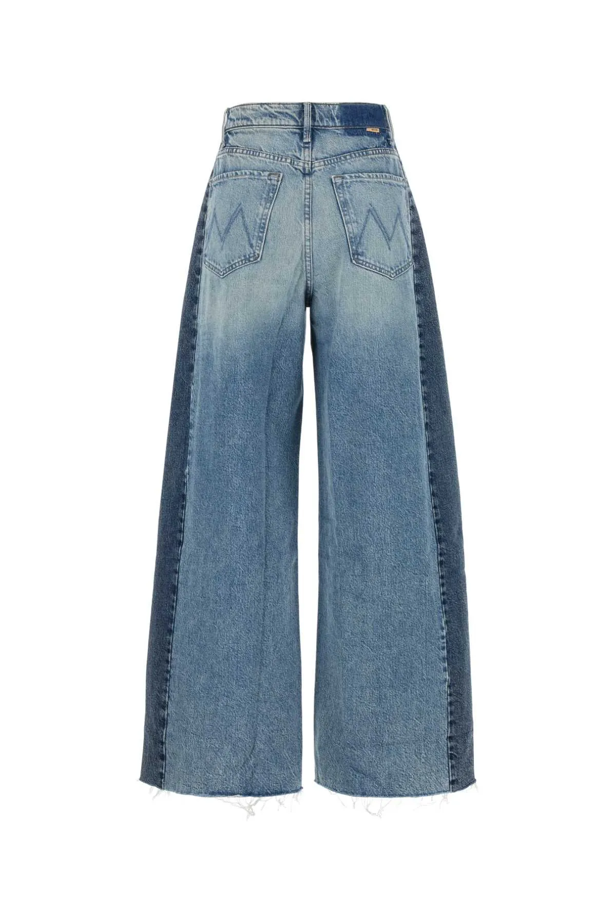TWO-TONE DENIM PIPE-DREAM WIDE-LEG JEANS sold by Lord & Taylor product image thumbnail 2