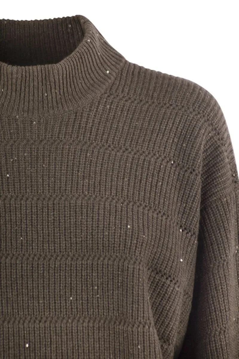 CASHMERE AND WOOL TURTLENECK SWEATER sold by Lord & Taylor product image thumbnail 4