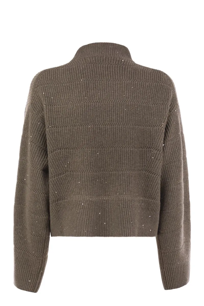 CASHMERE AND WOOL TURTLENECK SWEATER sold by Lord & Taylor product image thumbnail 2