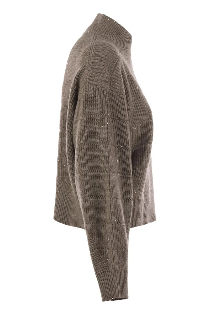 CASHMERE AND WOOL TURTLENECK SWEATER sold by Lord & Taylor product image thumbnail 3