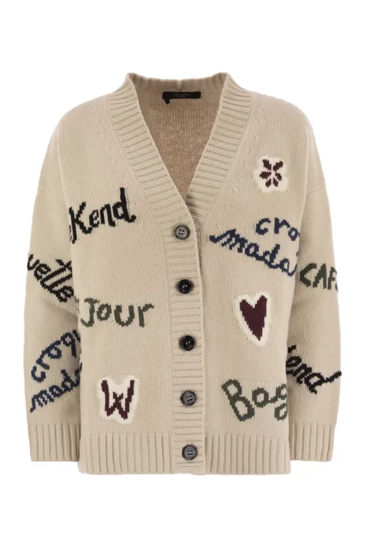 BELGIO - OVER CARDIGAN IN WOOL YARN sold by Lord & Taylor