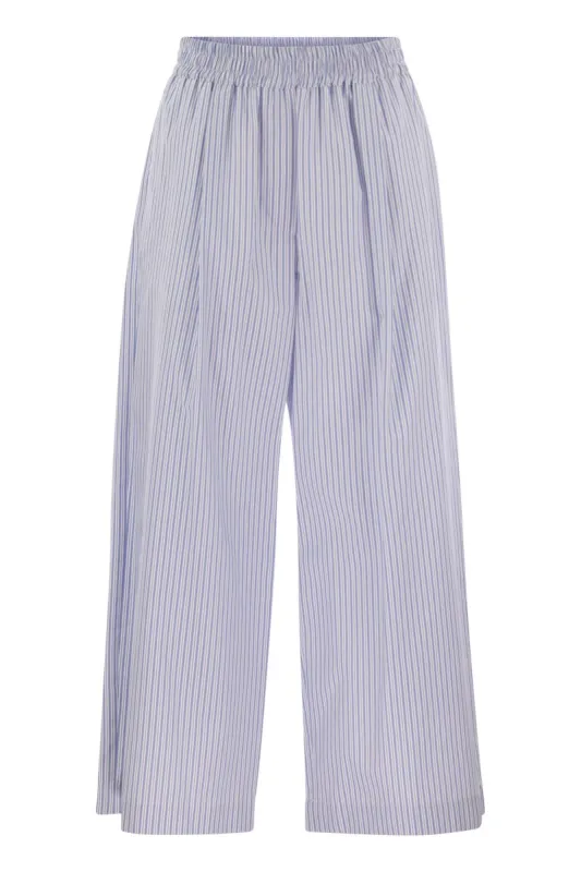 FLEUR - COTTON SATIN TROUSERS sold by Lord & Taylor