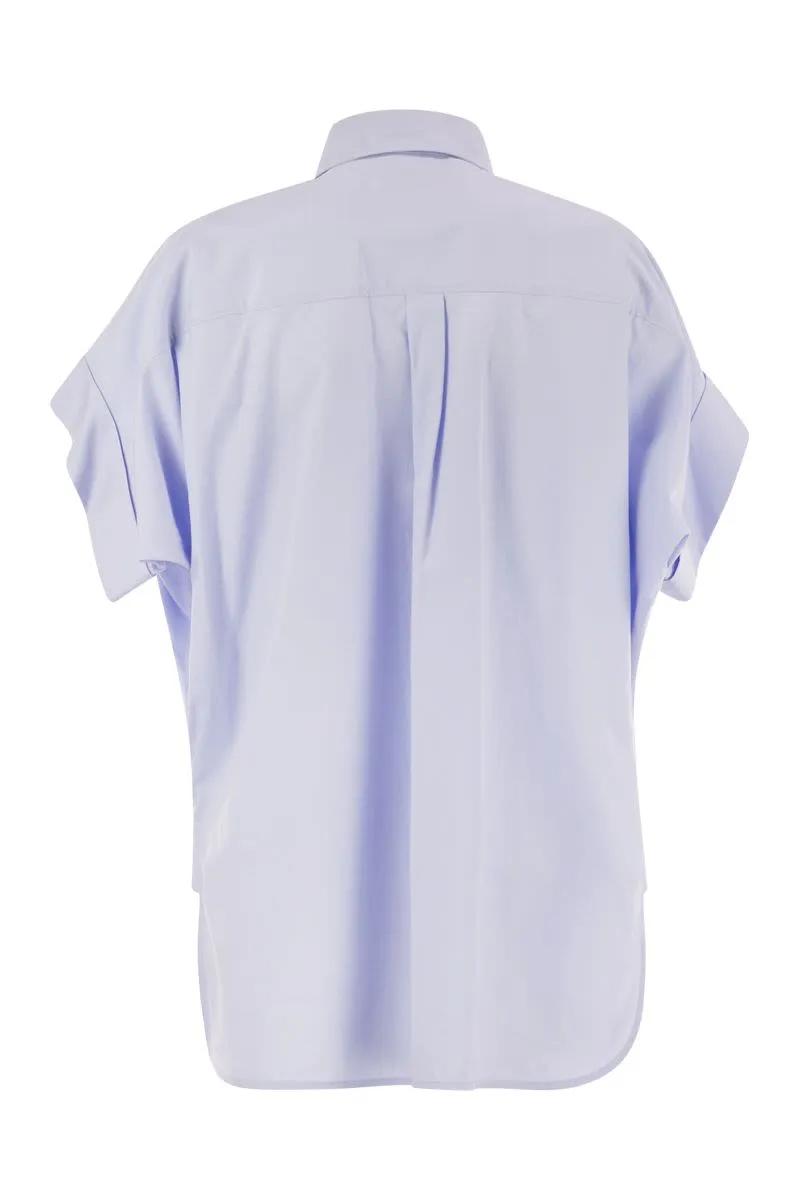 ARDEA - STRAIGHT COTTON POPLIN SHIRT sold by Lord & Taylor product image thumbnail 2